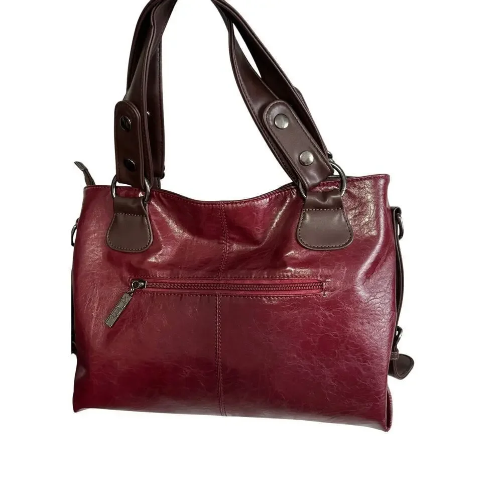 Xidibaola (XDBL) wine colored HOBO should bag an international company pebble